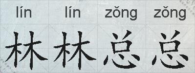 林林总总的拼音
