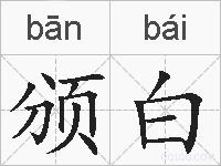 颁白的拼音