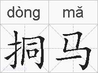 挏马的拼音
