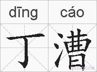 丁漕的拼音