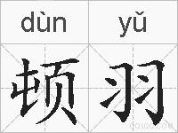 顿羽的拼音