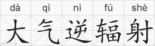 大气逆辐射的拼音