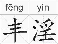 丰淫的拼音