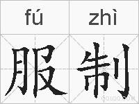 服制的拼音