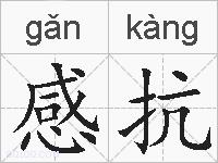 感抗的拼音