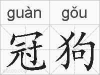 冠狗的拼音