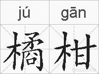 橘柑是什么意思 拼音读音 词语解释 橘柑的英文翻译 近义词 反义词 橘柑的相关成语词语诗词名人明星