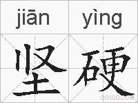 坚硬的拼音