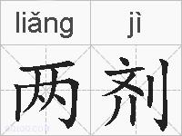 两剂的拼音
