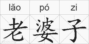 老婆子的拼音