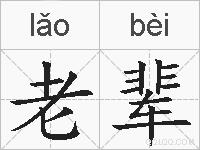 老辈的拼音