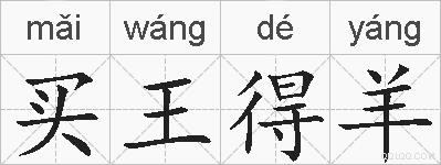 买王得羊的拼音