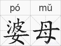 婆母的拼音
