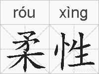 柔性的拼音