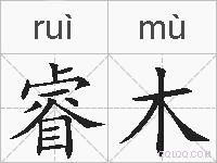 睿木的拼音