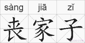 丧家子的拼音