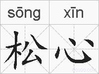 松心的拼音