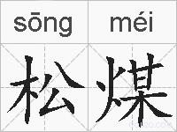 松煤的拼音