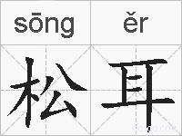 松耳的拼音