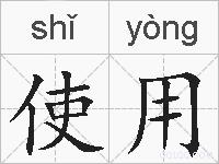 使用的拼音