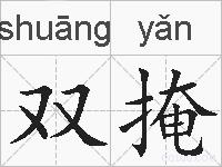双掩的拼音