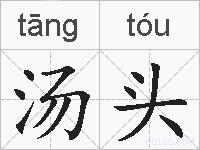 汤头的拼音