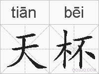 天杯的拼音