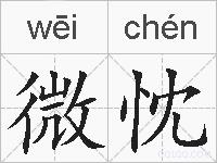 微忱的拼音