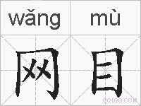 网目的拼音