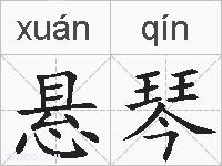 悬琴的拼音