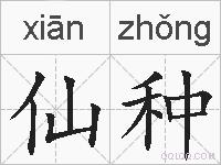 仙种的拼音