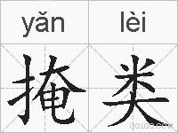 掩类的拼音