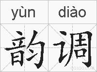 韵调的拼音