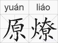 原燎的拼音