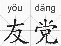友党的拼音