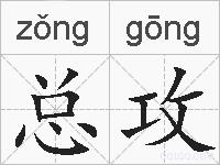 总攻的拼音