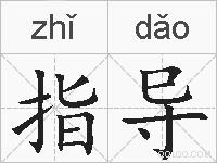 指导的拼音