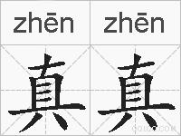 真真的拼音