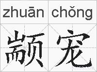 颛宠的拼音