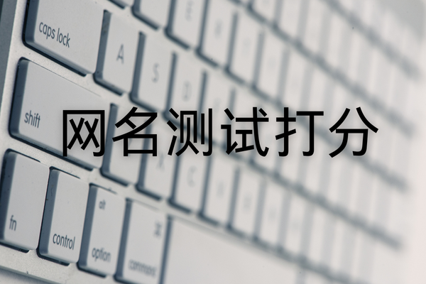 网名测试打分